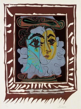 Femme au chapeau 1921 Kubismus Ölgemälde